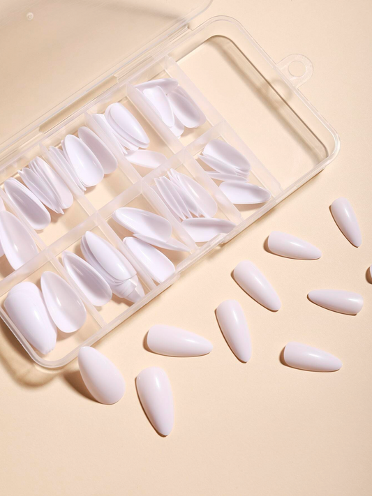 Boîte de capsules blanches – Amande 100 pièces