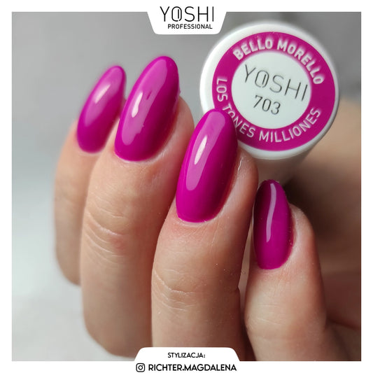 Gel Polish Bello Morello - 703, 6 ml