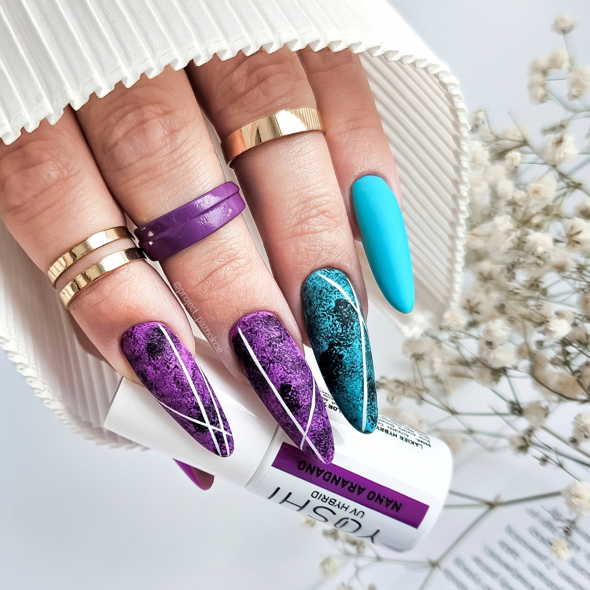 Gel Polish Nano Arandano - 705, 6 ml