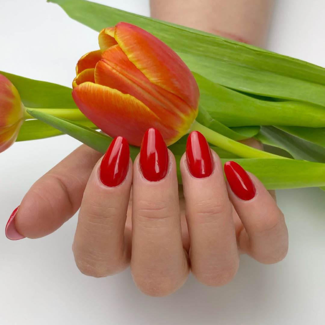 Gel Polish Let the Scarlet - 604, 6 ml