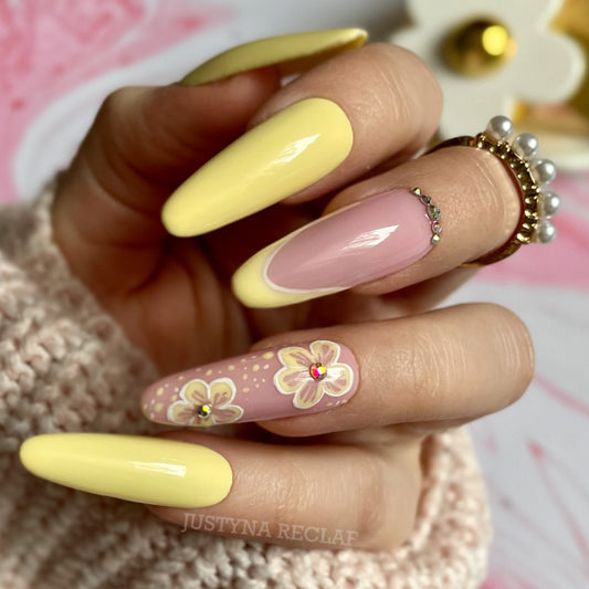 Gel Polish Yellow Stereo - 802, 6 ml