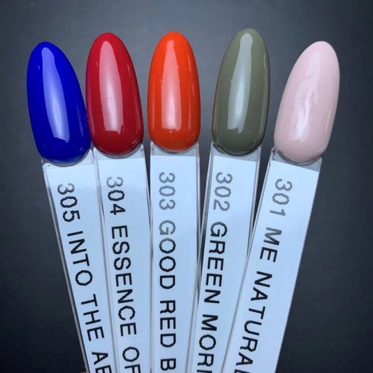 Gel Polish Green Morning - 302, 6 ml