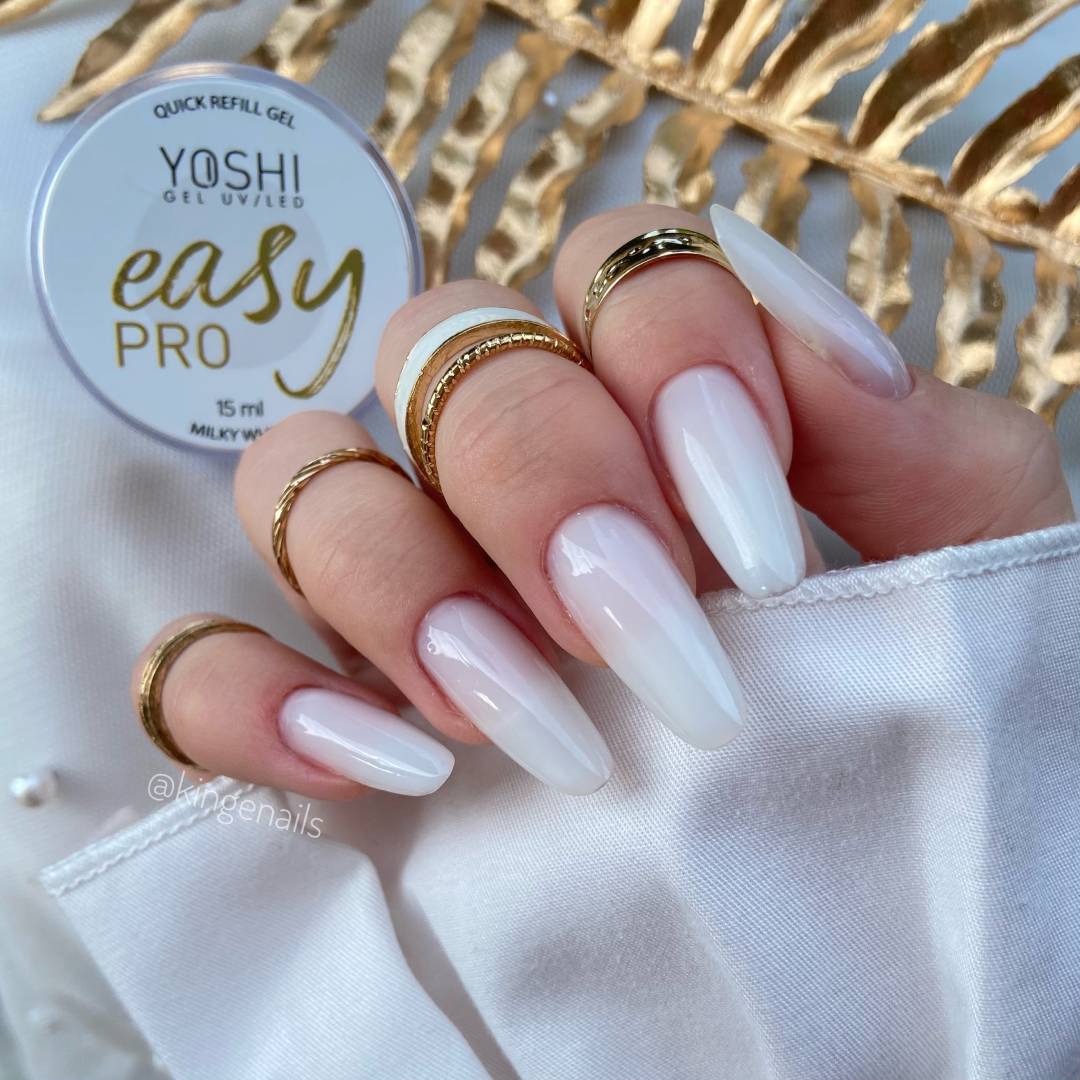 Easy PRO GEL UV LED Milky White - 50 ml