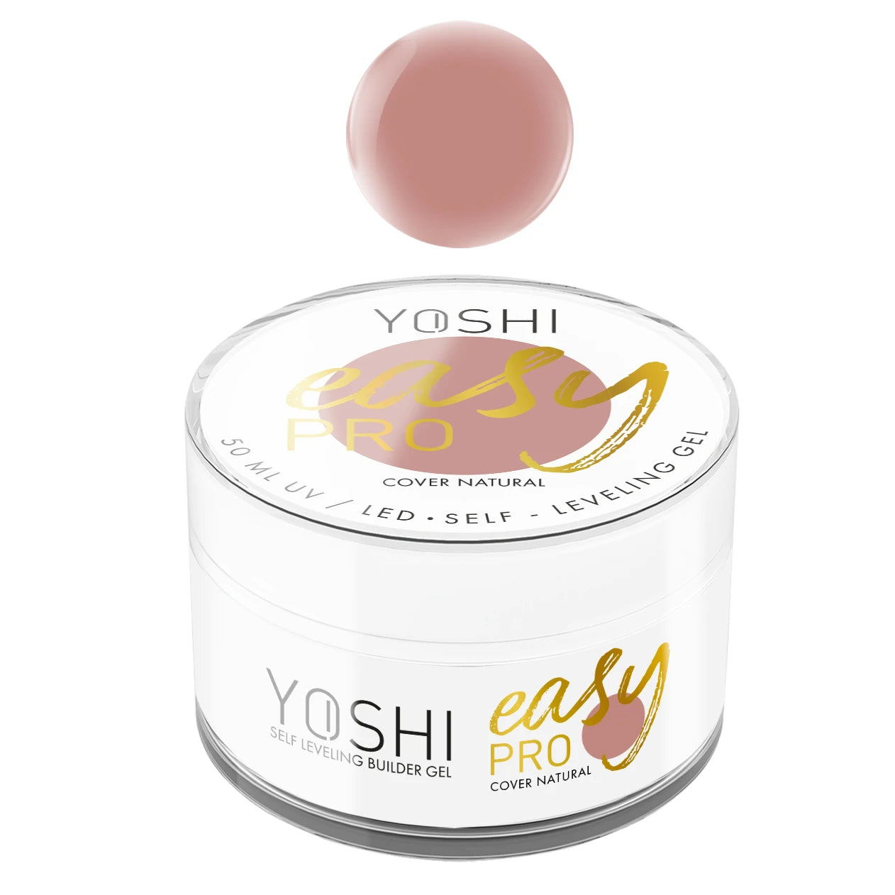 Easy PRO GEL UV LED Cover Natural - 50 ml