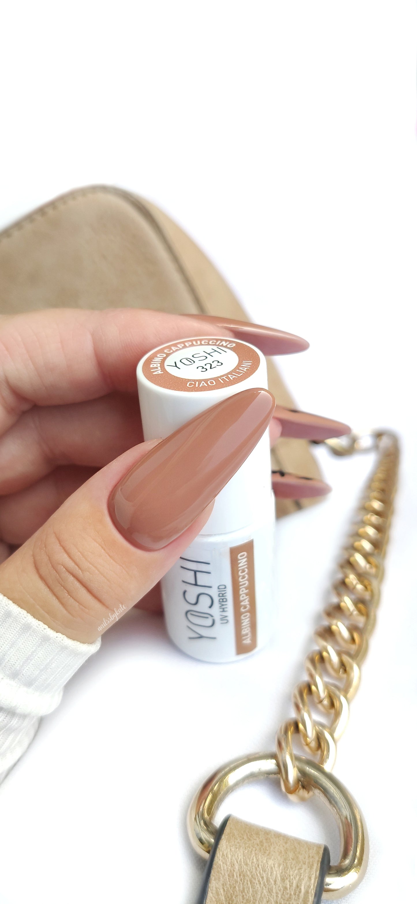 Gel Polish Albino Cappuccino - 323, 6 ml
