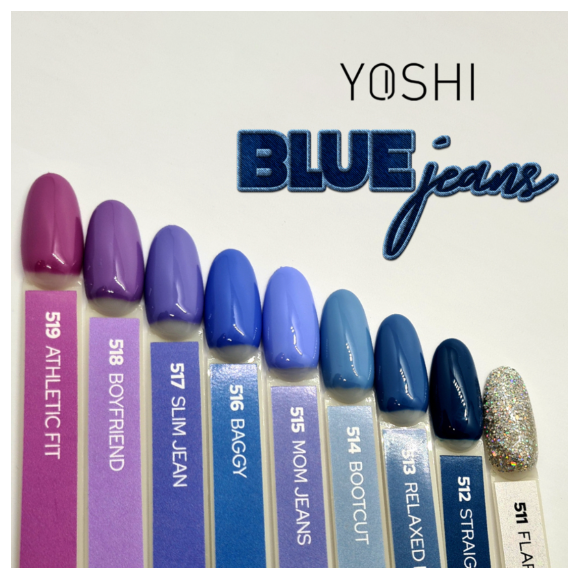 Gel Polish Flare Jean - 511, 6 ml