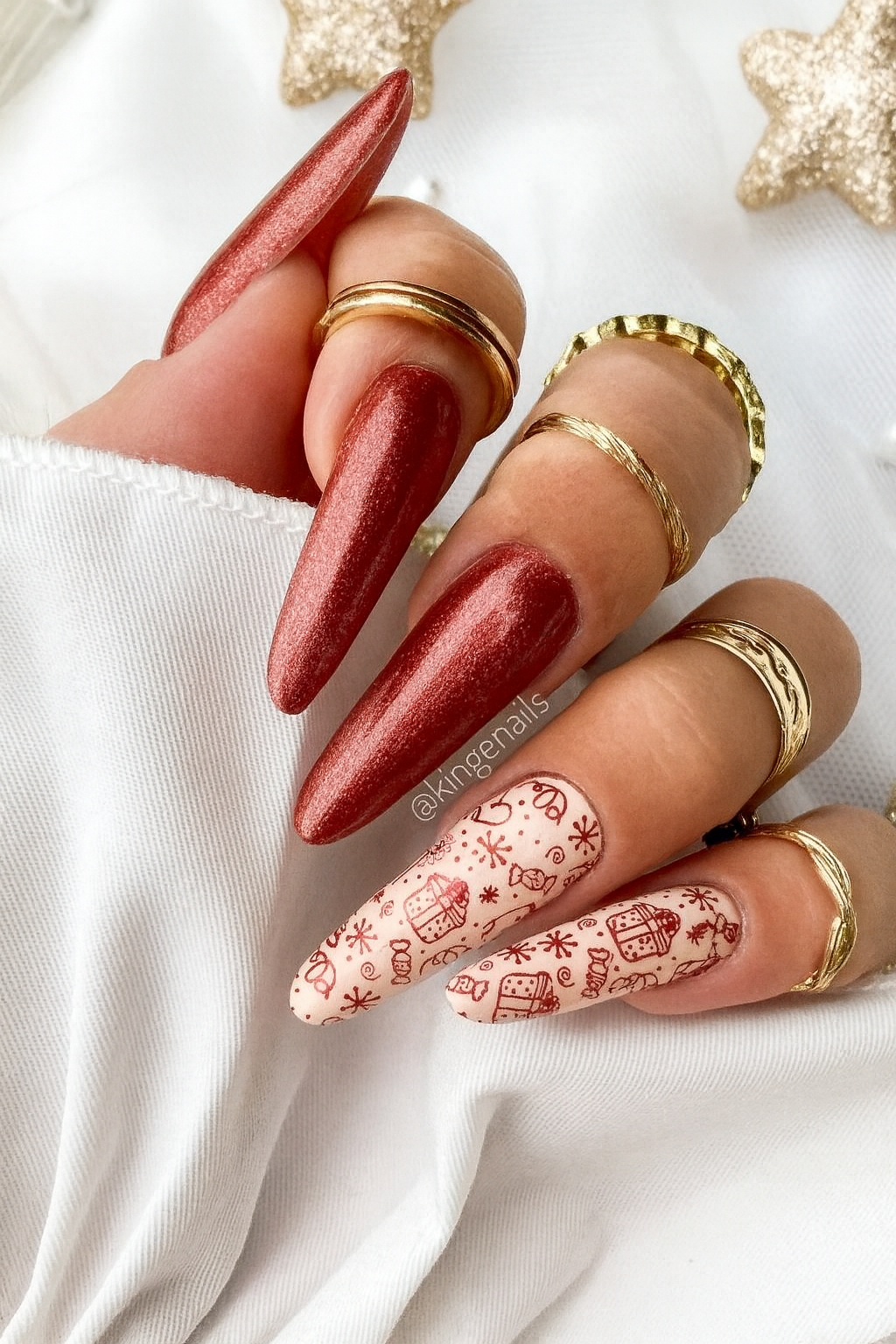 Gel Polish Frosted Cranberry - 623, 6 ml