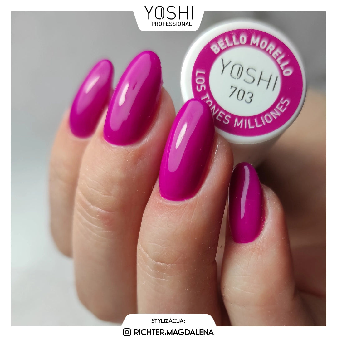 Gel Polish Bello Morello - 703, 6 ml