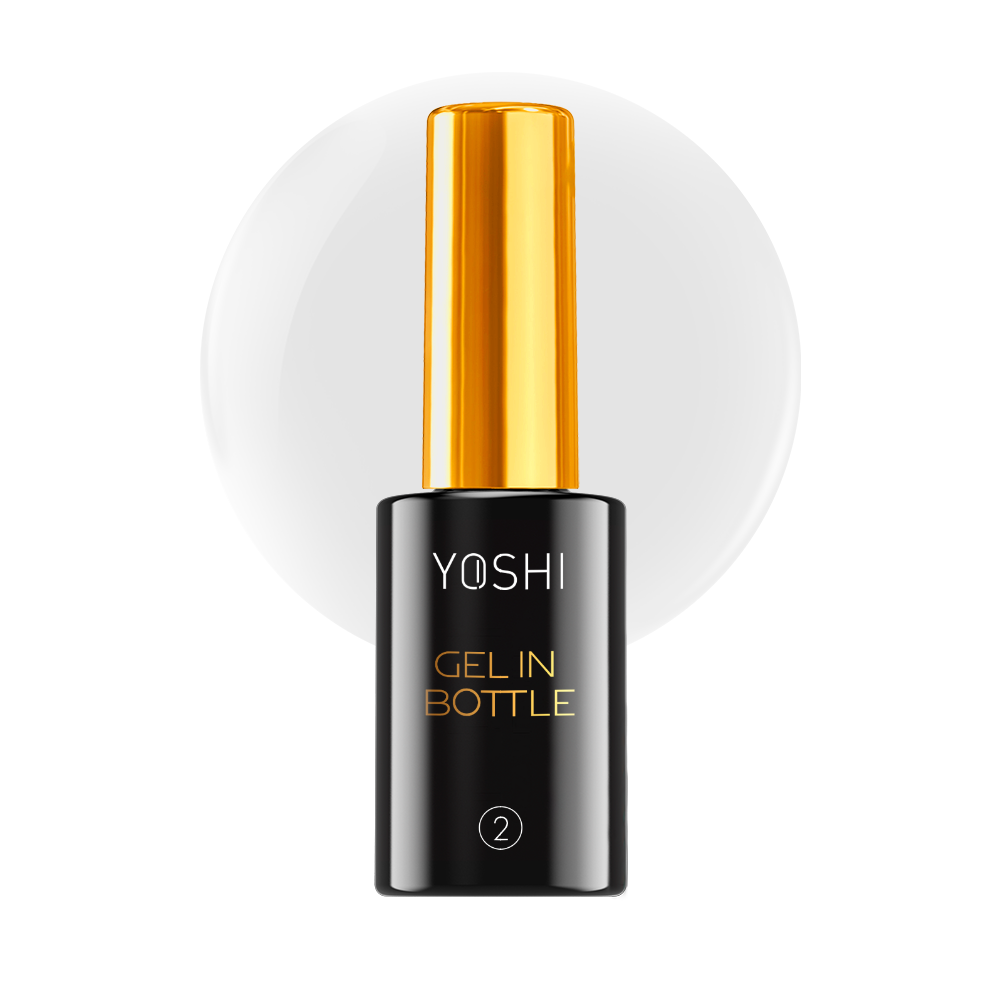 Gel in Bottle No 2 Milky white - 10 ml