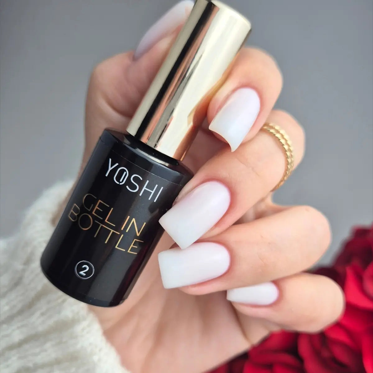 Gel in Bottle No 2 Milky white - 10 ml