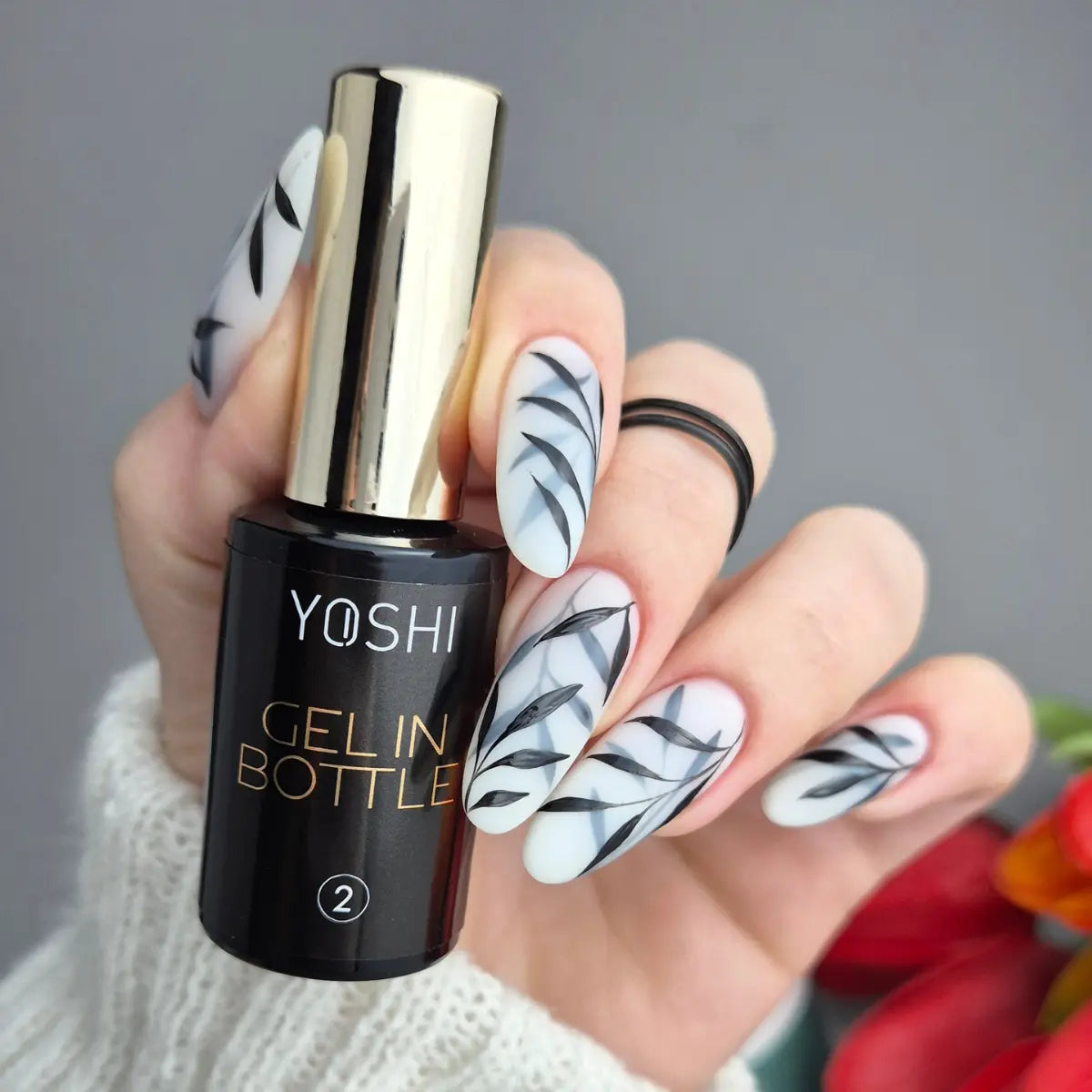 Gel in Bottle No 2 Milky white - 10 ml