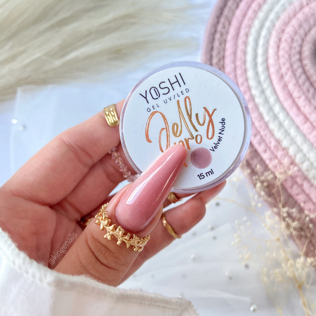 Jelly PRO UV LED Velvet Nude - 50 ml