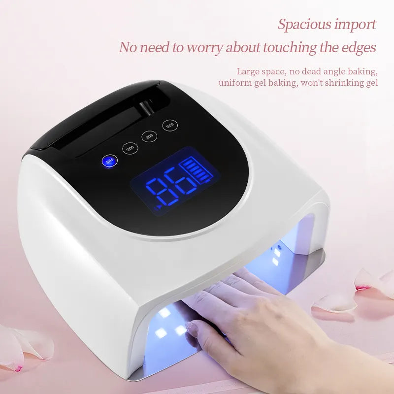 Lampe UV/LED rechargeable sans fil – blanche
