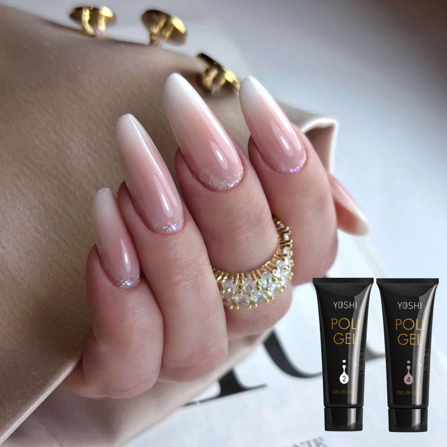 Polygel No4 Nude, 30 gr