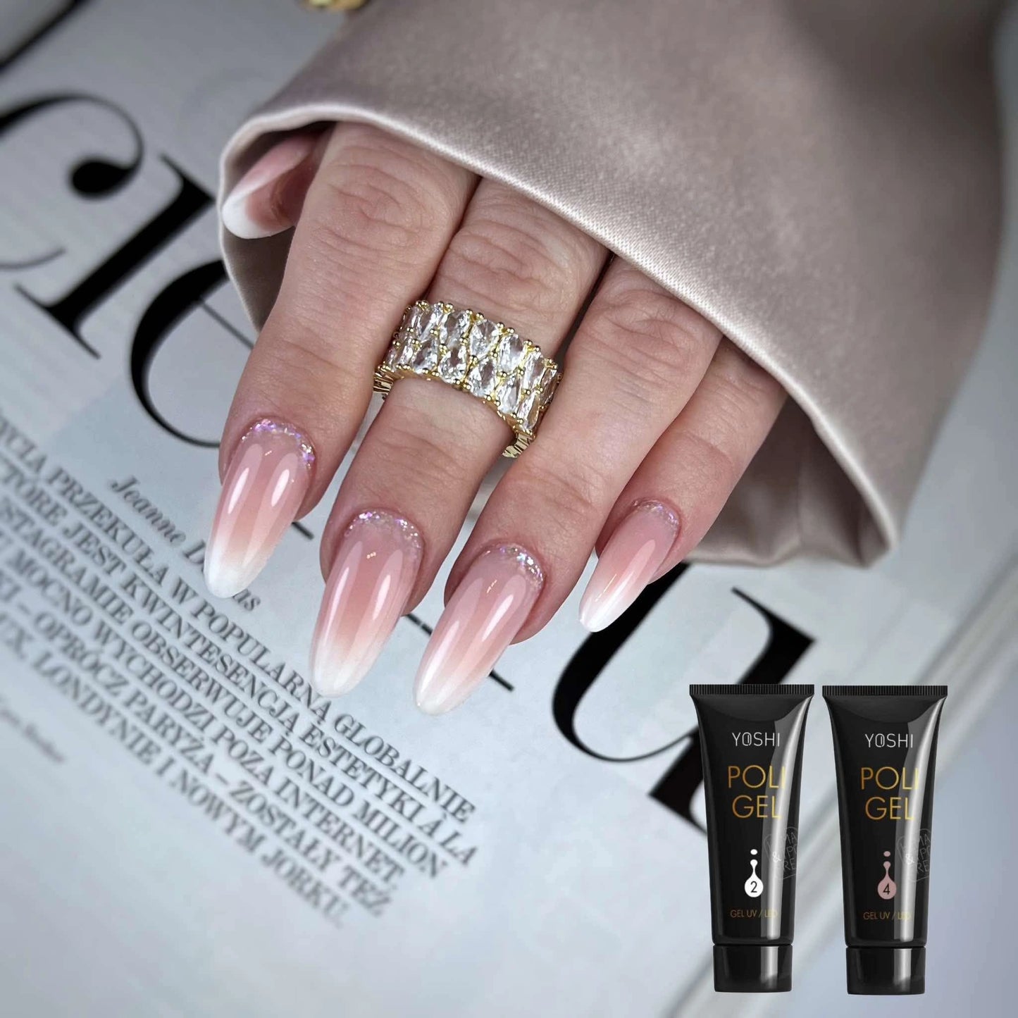 Polygel No4 Nude, 30 gr