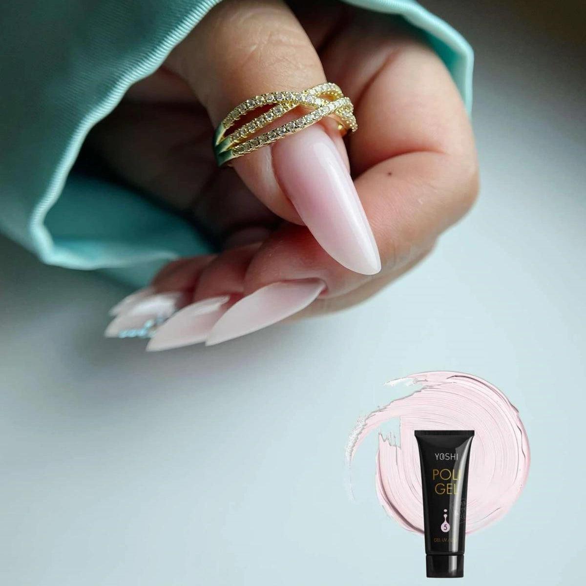 Polygel No5 Soft Pink, 30 gr