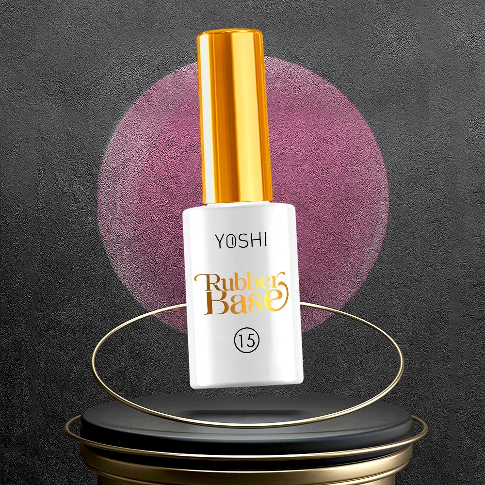 Rubber Base No 15 dark pink- 10 ml