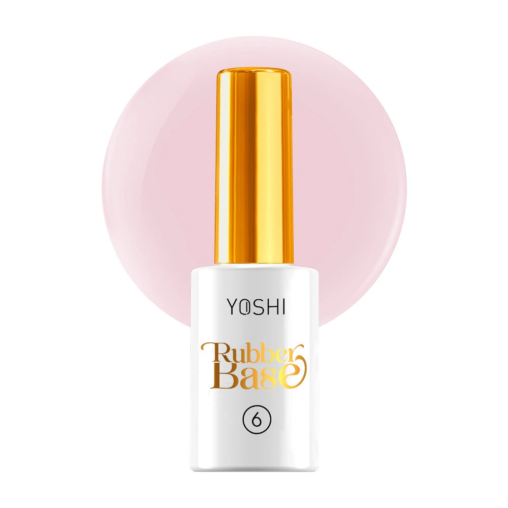 Rubber Base No 6 beige rosé froid - 10 ml