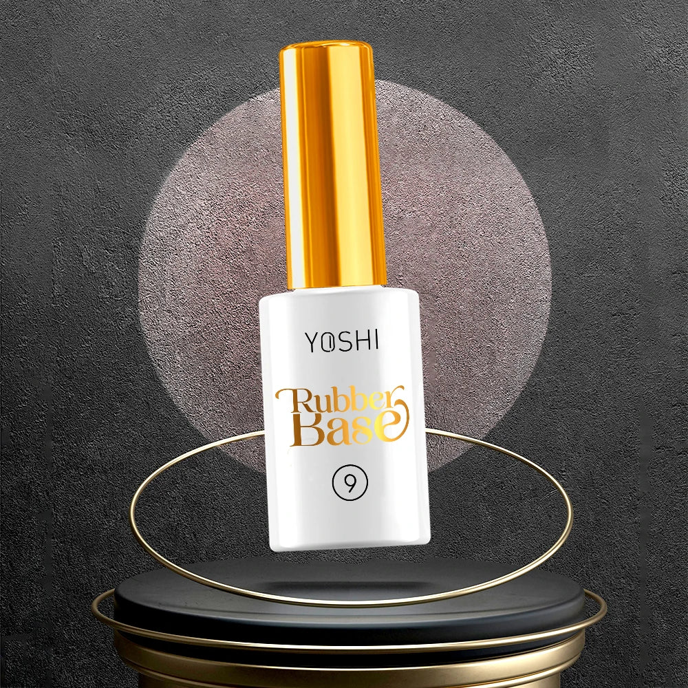 Rubber Base No 9 glitter pink - 10 ml