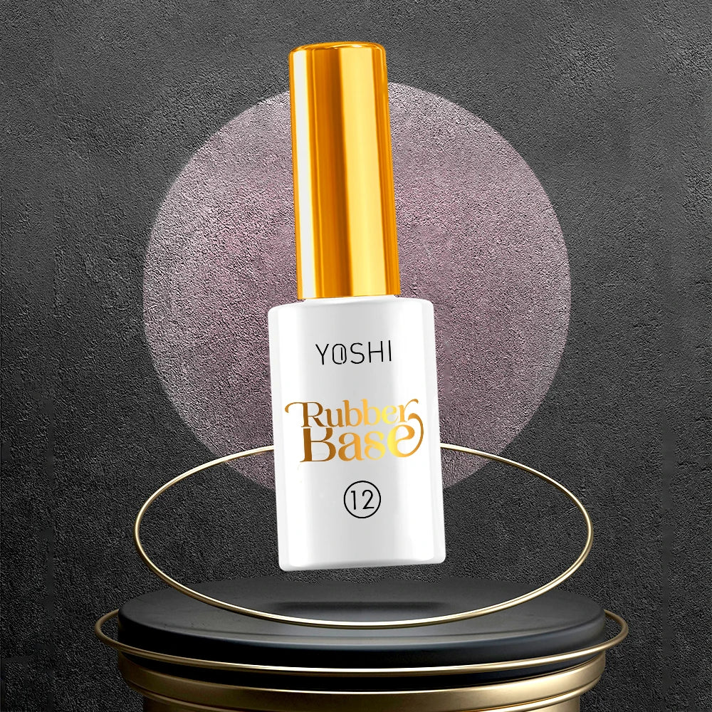 Rubber Base No 12 glitter nude- 10 ml