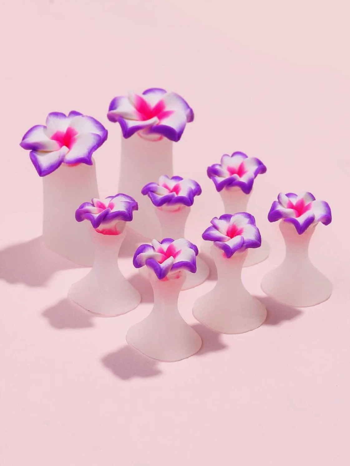 Séparateur d’orteils – Fleur violet