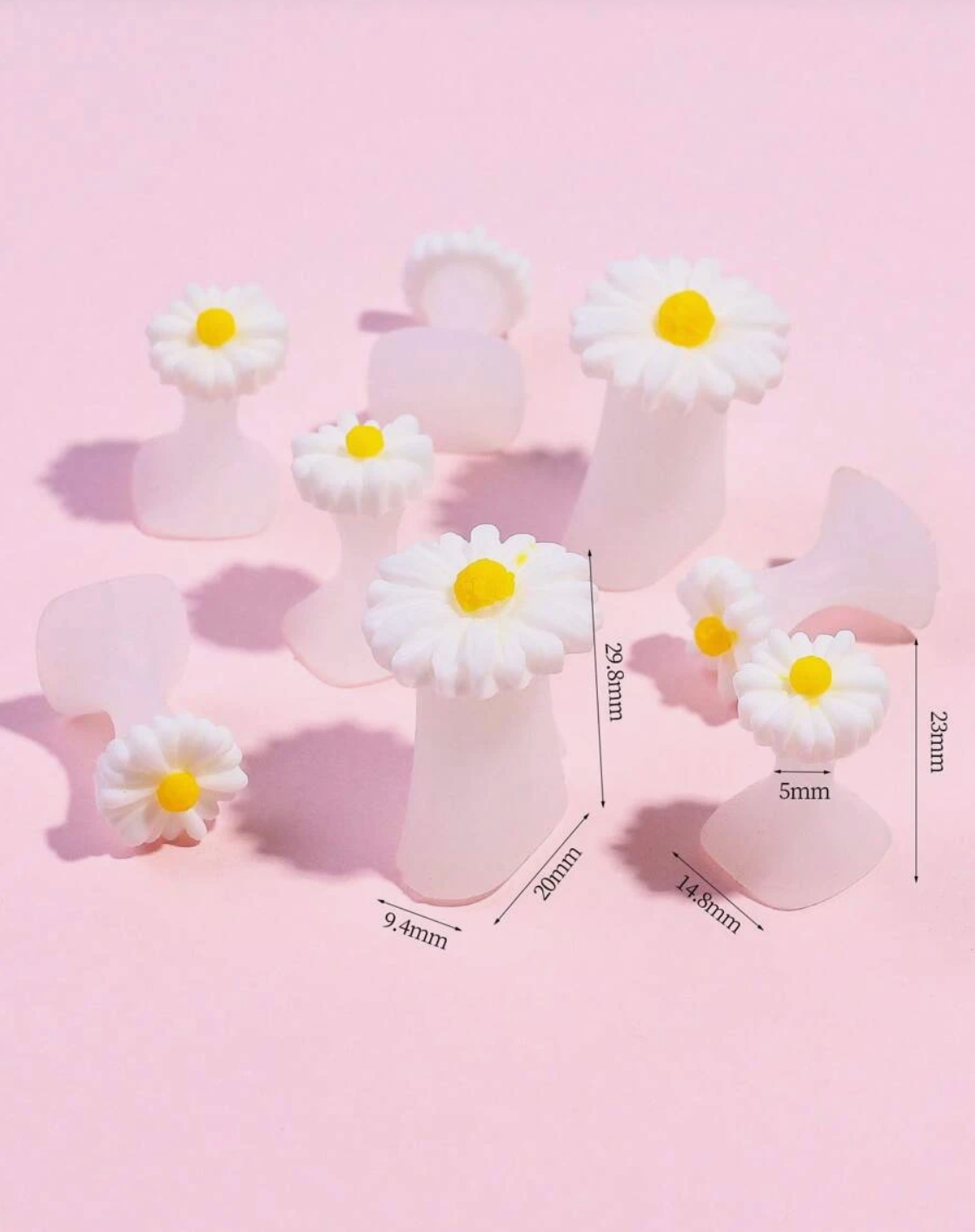 Séparateur d’orteils – Marguerite blanche
