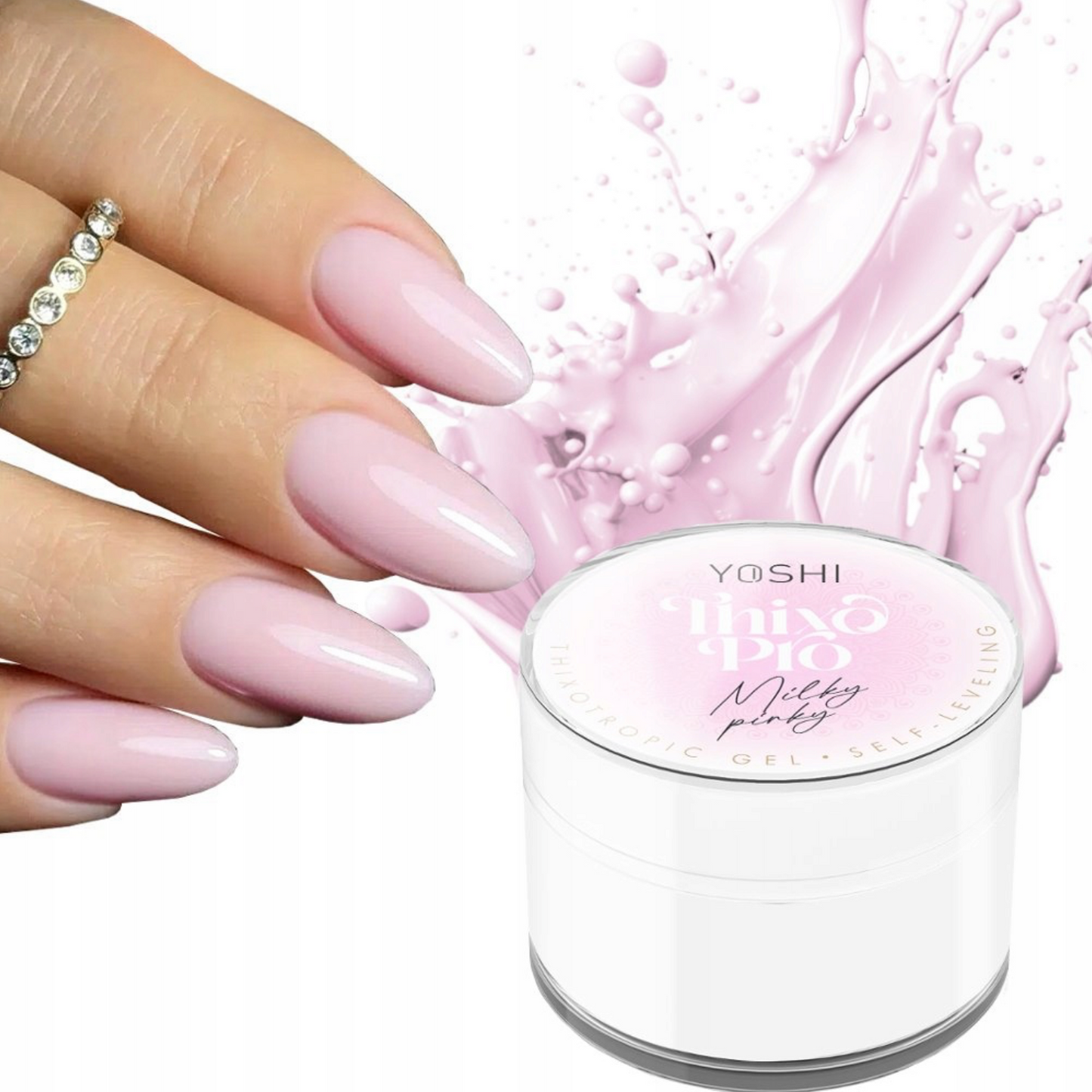 Thixo PRO GEL UV LED Milky Pinky - 15 ml