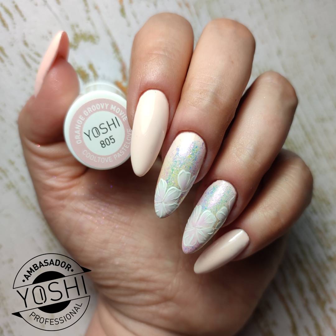 Gel Polish Orange Groovy Movie - 805, 6 ml