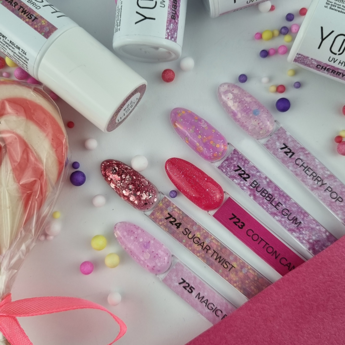 Gel Polish Bubble Gum - 722, 6 ml