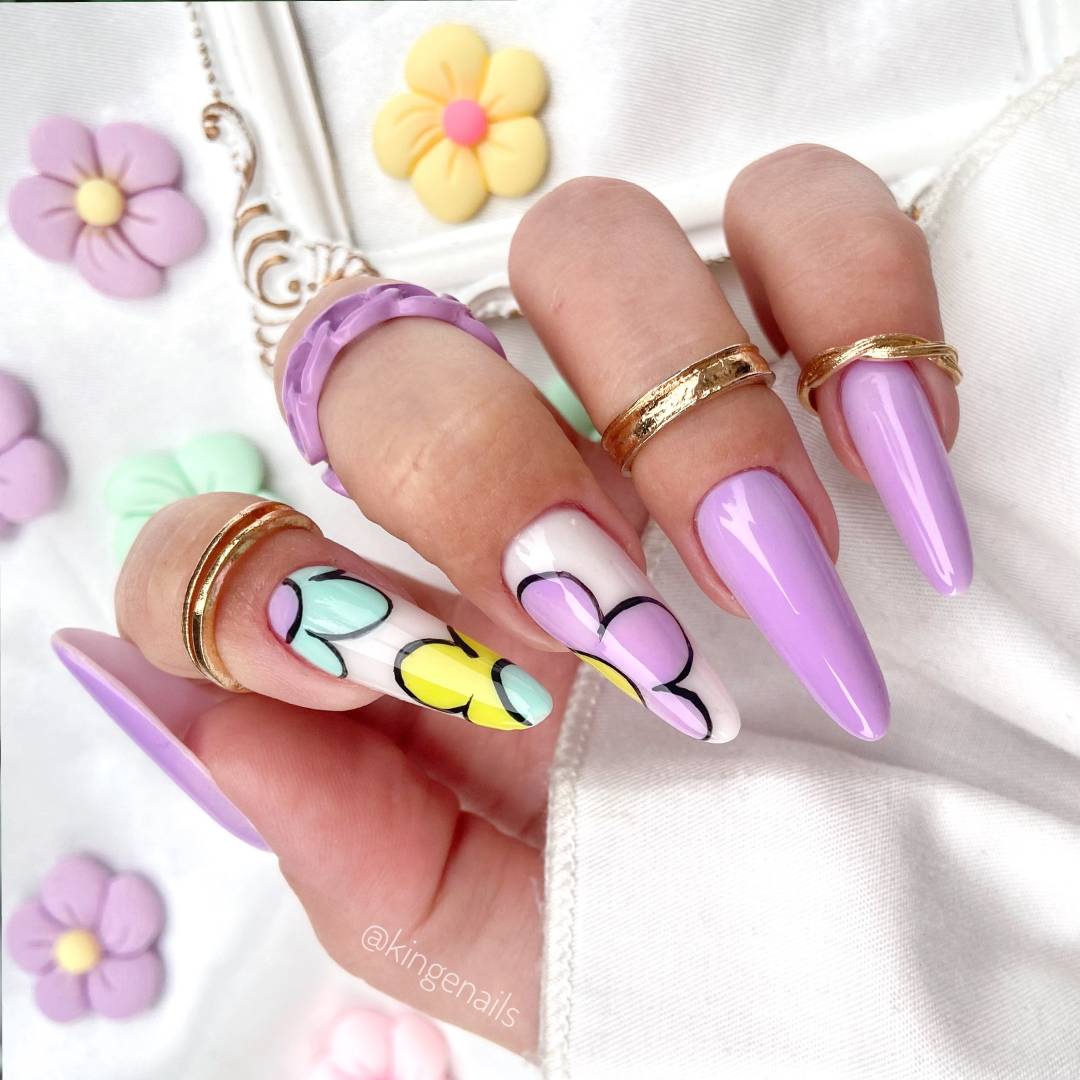 Gel Polish Lavender Scent - 823, 6 ml
