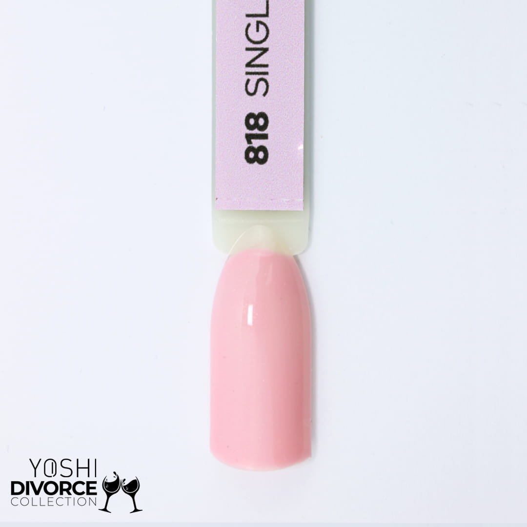 Gel Polish Single Again - 818, 6 ml