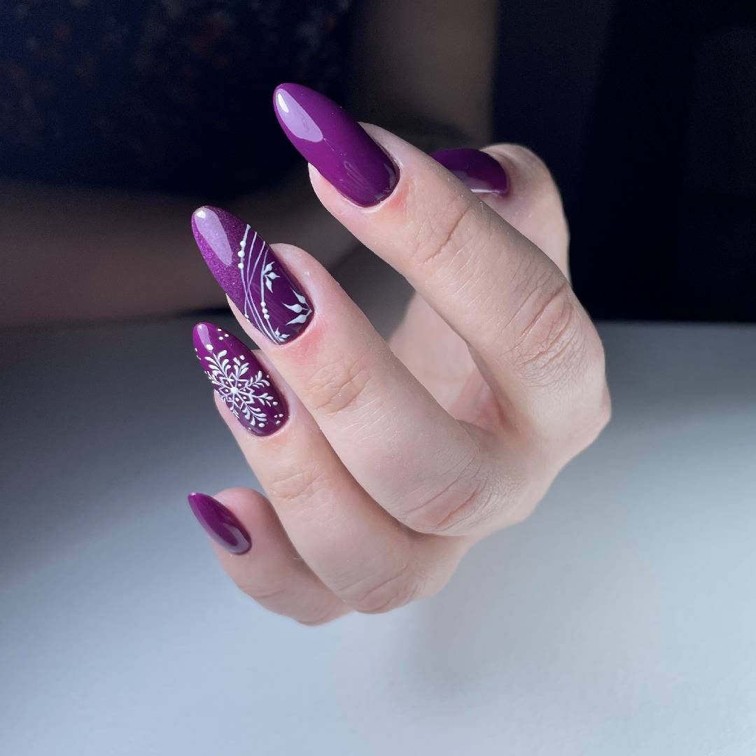 Gel Polish Late Plum - 311, 6 ml