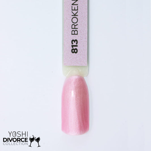 Gel Polish Broken Glass - 813, 6 ml
