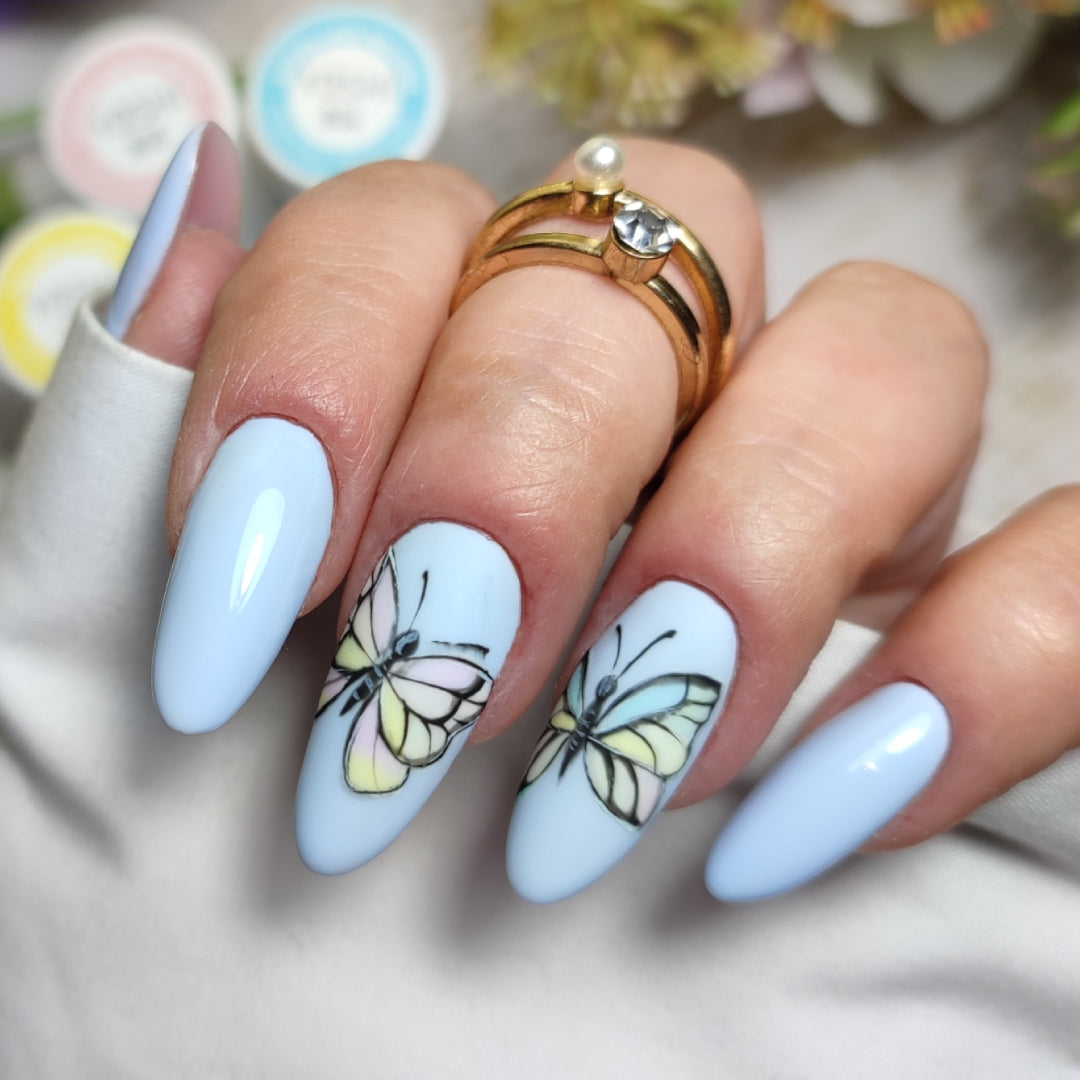 Gel Polish Baby Blue - 801, 6 ml