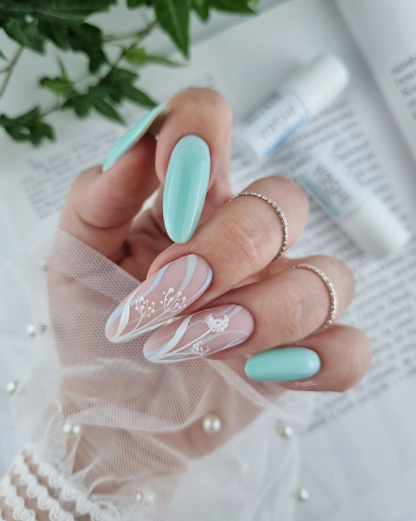 Gel Polish Blue Lagoon - 824, 6 ml