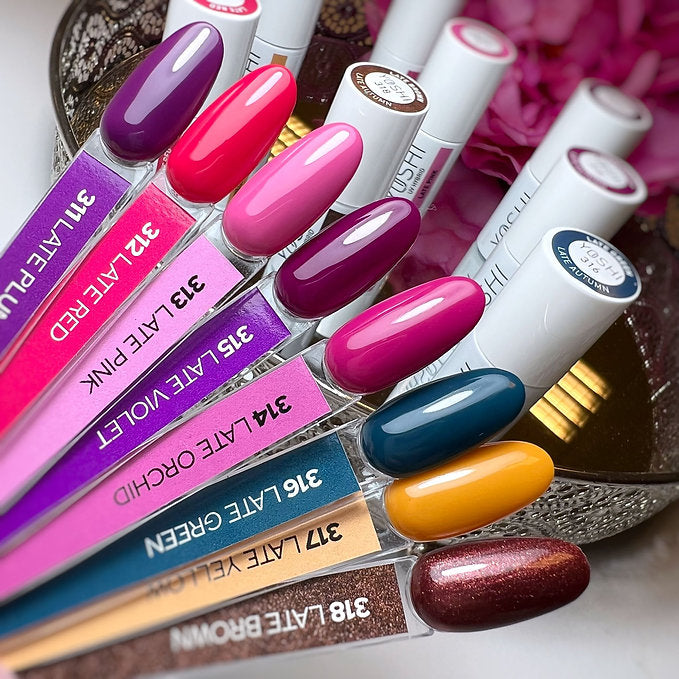 Gel Polish Late Plum - 311, 6 ml