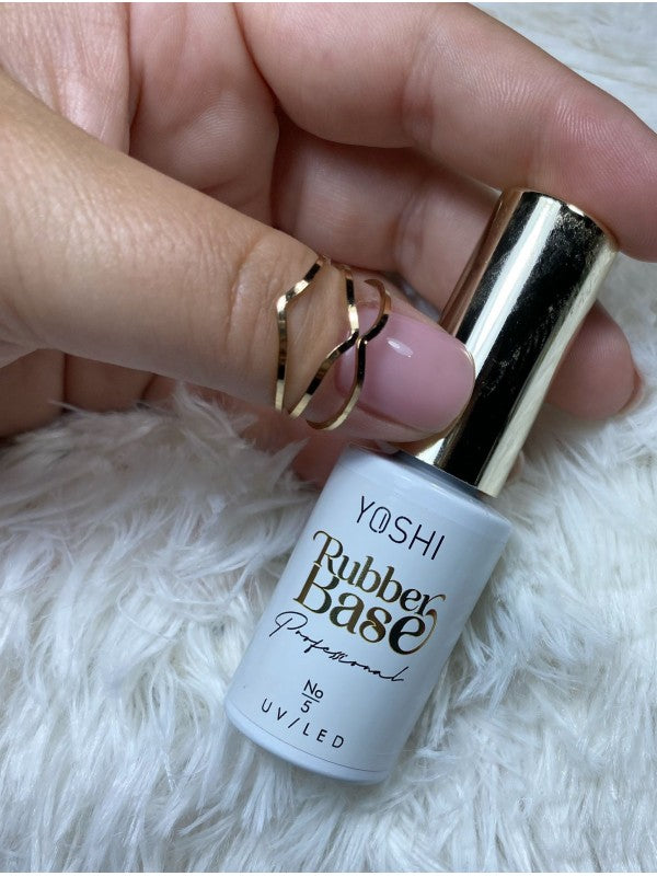 Rubber Base No 5 pêche rosé - 10 ml